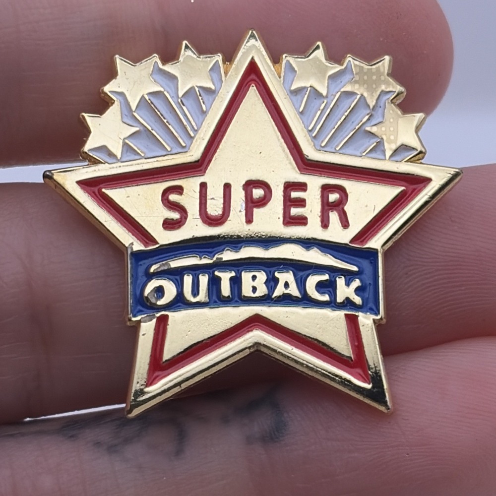 Outback Steakhouse Super Outback Star Lapel Hat Pin